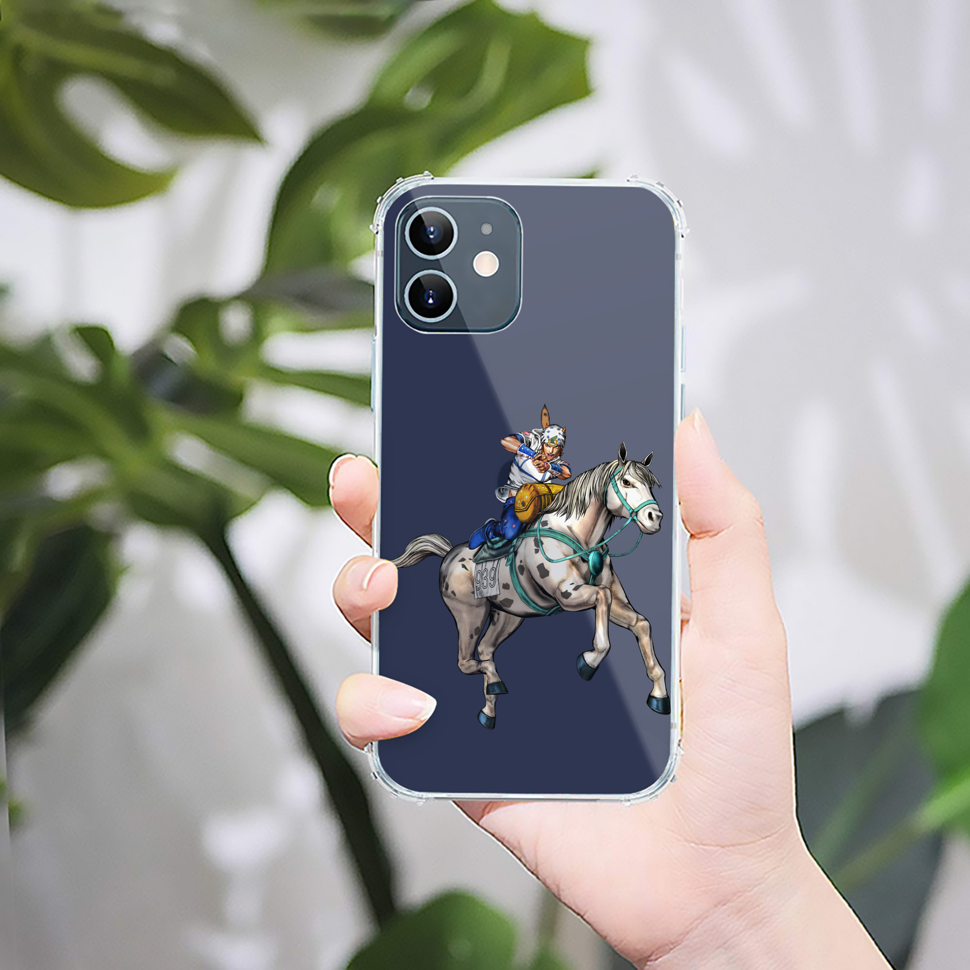 （画像用） ジョジョの奇妙な冒険 ジョナサン?ジョースター JoJo's Bizarre Adventure Jonathan Joestar 【iPhone 12シリーズ対応】透明スマホケース（クリアソフトケース）